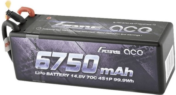 Gens Ace LiPo 6750 mAh 14.8 V 70 C