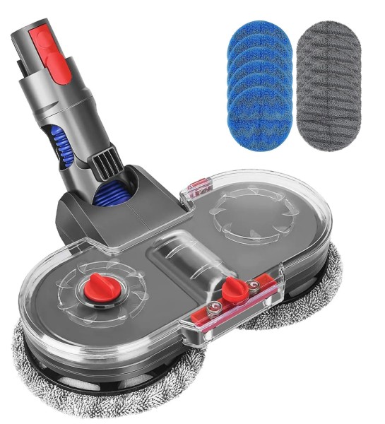 Dual-Spin Mop Attachment Elektrischer Wischaufsatz für Dyson Staubsauger